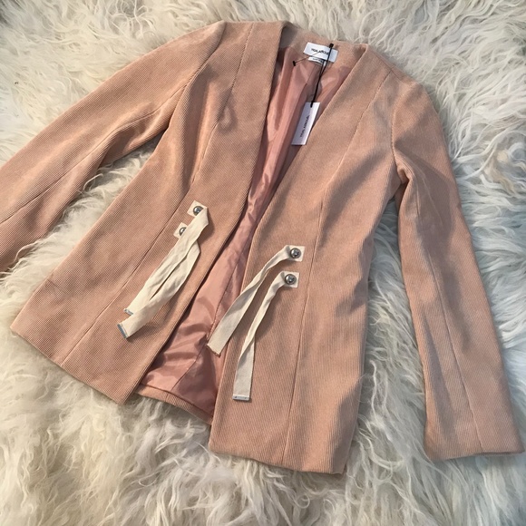 YIGAL AZROUËL Textured Long Sleeve Blazer - Picture 3 of 9